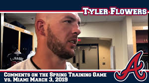 The Atlanta Braves' Tyler Flowers