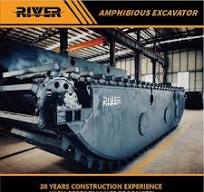 Amphibious Excavator Undercarriage Pontoon Including Two Pieces of Pontoons The Standard Pontoons Can Match with Various Excavator Brands Ranging From ...