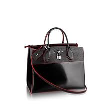 Black And Red Louis Vuitton Bag Louis Vuitton Black Red Smooth Calfskin And Epi City Steamer Pm Bag Bags Louis Vuitton Christian Louis Vuitton