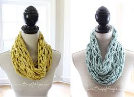 Use your creativity and experiment with different shades or even other yarns to create a different look. Single Wrap Arm Knit Scarf Pattern By Simply Maggie Ravelry