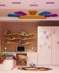 Hello kitty kids room pop ceiling. Designer False Ceiling Ideas Designs For Kid S Room Saint Gobain Gyproc