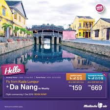 Compare flights from kuala lumpur to da nang and find cheap tickets with skyscanner. Malindo Air S Promotions December 2019 Klia2 Info
