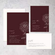 Design Simone Nick Wedding Invitations Invitations Floral Wedding Invitations