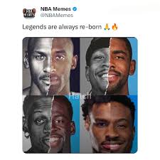 Some of the greatest players in NBA history... and Michael Jordan.