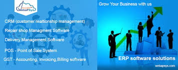 Webapsys Erp System For Business Crm Software Crm Erp System