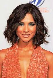 Hairstyles For Thick Hair Trends Ideas Hairstyles For Thick Hair Big Nose Thick Hair Styles Natural Wavy Hair Short Wavy Hair