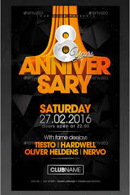 The document can be personalized to suit individual preferences. Anniversary Flyer Template 29 Free Premium Download