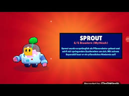 Sprout was built to plant life, launching bouncy seed bombs with reckless love. New Brawler Sprout Is Finaly Out In Brawl Stars Sprout Op Gameplay Unlocking And Unboxing Youtube
