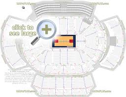 Ageless The Philips Arena Seating Chart Nba Stadium Map