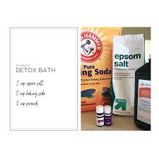 For a week or two, write down your food intake, bowel movements, energy level, skin condition, headache incidences, and anything else of note. Detox Bath Leslie Burris
