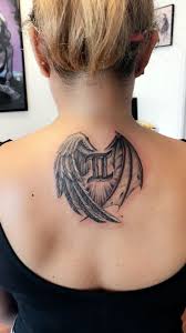 My Gemini Tattoo Gemini Tattoo Tatouage Gemeaux Tatouage Diable Tatouage