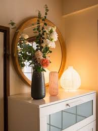 Mirror Lamp And Vases On Chest Of Drawers Small Bedroom Makeover Diy Interior Small Bedroom