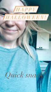 Enjoying a sweet and salty treat