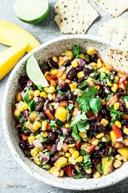 Black Bean And Corn Salad Recipe Mango Black Bean Salsa Dip Recipe Black Bean Salad Recipe Black Bean Salsa Bean Salsa
