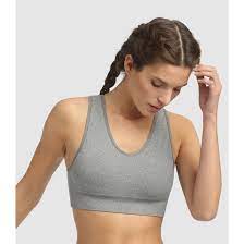 Check spelling or type a new query. Brassiere Sport Paddee Seamless Impact Modere Gris Chine Dim Sport La Redoute