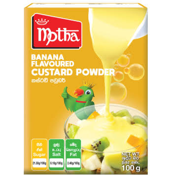 Motha Custard powder Banana 100g