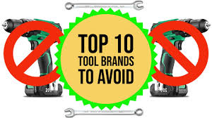 The brands we have chosen here also represent versatility. Top 10 Tool Brands To Avoid Youtube