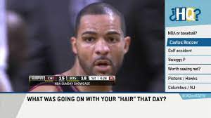 No copyright infringement is intended. Carlos Boozer Explains Hair On Highly Questionable Interview Youtube