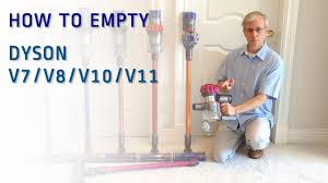 How To Empty The Dyson V7 V8 V10 V11 Youtube It comes with a range of dyson attachments that are specially designed to help. how to empty the dyson v7 v8 v10 v11