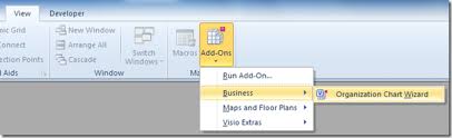 Build An Organization Chart In Visio 2010