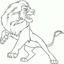 Majestuoso Leon Para Colorear Imprimir E Dibujar Dibujos Colorear Com