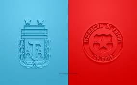 Conoce todos los detalles para que no te pierdas el partido por el argentina y chile reeditarán la final de copa américa, aunque en esta edición, ambas selecciones pelearán el puesto del tercer lugar, debido a. Download Wallpapers Argentina Vs Chile 2019 Copa America Promo Match For 3rd Place Logos Football Match Blue Red Background Arena Corinthians Argentina Chile For Desktop Free Pictures For Desktop Free