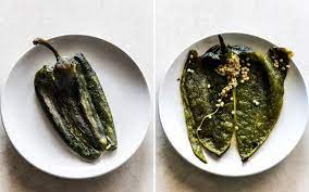 How To Roast Poblano Peppers - Isabel Eats {Easy Mexican Recipes}