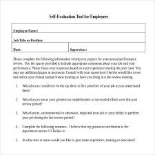 Annual Performance Review Employee Self Evaluation Examples Check More At Https Nationalgriefa Performance Reviews Performance Evaluation Evaluation Employee
