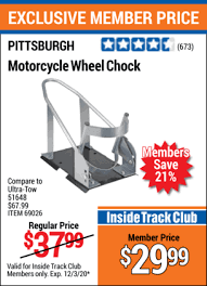 Over 100 retail stores · family owned + operated Pittsburgh Motorcycle Wheel Chock For 29 99 Harbor Freight Coupons