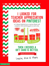 Make these easy homemade christmas gifts that your children's teachers will be sure to love. Free Teacher Appreciation Cards For The Holidays