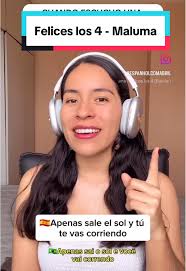 Canta en español con Maluma: Felices los 4