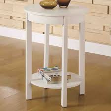 Add style to your home, with pieces that add to your decor while providing hidden storage. Round Side Tables For Bedroom Small Round Bedside Table Small Bedside Table White Side Tables