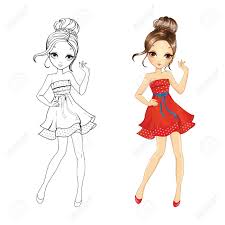 Ahora que has visto cada aspecto de los proyectores para dibujar, quizá sientes que no es lo que estabas buscando. View 26 Nina Con Vestido Para Colorear