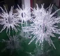 Outdoor Garden Decoration Christmas Large Star 3D Motif Lights