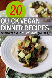 It features a rainbow of colors, flavors, and just as easy and fun to cook as they are to eat, mussels deserve a spot in your dinner party rotation. 20 Quick Vegan Dinner Recipes Kitchen Treaty Recipes