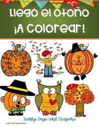 Get your free printable fall coloring pages at allkidsnetwork.com. Spanish Fall Coloring Pages Worksheets Teaching Resources Tpt