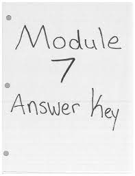 My.hrw answer key 8th grade my hrw answer key french 2 pratibha patil wikipedia essay in hindi food handlers card answers 2019 8th grade reading staar answer key sample exam questions ict osmosis. Module 7 Answer Key For Homework