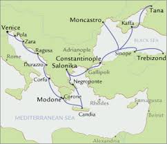 First settled in the seventh century b.c., constantinople developed into a thriving port thanks to its prime. Michael Of Rhodes Journey Map Non Flash Version