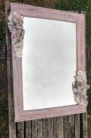 Exq antique victorian era carved walnut 32 wall mirror & shelf, ornate, cherub. Wall Mirror Shabby Chic Distressed Mirror Cherub Wall Decor Pink Decor French Decor Romantic Decor A Distressed Mirror Shabby Chic Mirror Romantic Decor