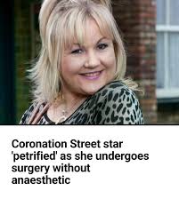 I just assumed they'd give me a general anaesthetic and I'd wake up and it  would be all over."