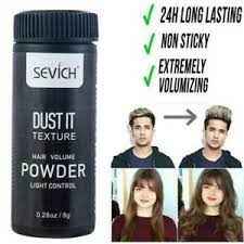 Given the nature of short hair, similar to straight hair, most styling products will work well here. Hair Fiber Sevich Dust It Building Styling Mattifying Volumizing Fluffy Powder 1 8414797353959 Ebay