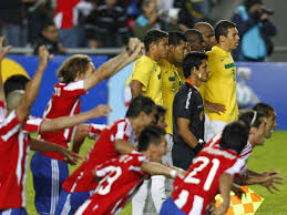 The visitors arrive in asuncion. Recuerdos Del Brasil Vs Paraguay Del 2011 En Su Historial En La Copa America Copa America Brasil 2019 Futbolred
