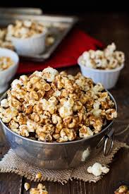 No Bake Salted Caramel Popcorn Recipe Salted Caramel Popcorn Popcorn Recipes Caramel Popcorn