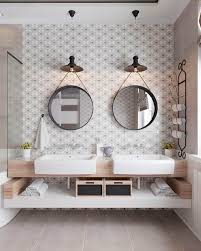 916 Curtidas 10 Comentarios Mobly Moblybr No Instagram Olha Que Inspiracao Mais Linda Um Round Mirror Bathroom Bathroom Inspiration Bathroom Interior
