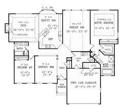 Many time we need to make a collection about some galleries to add your collection, we found these are very cool photos. Split Bedroom Ranch Modest Lot Floor House Plans 150062