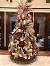 Burgundy Christmas Background