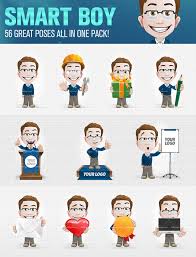 Stupid cartoon characters, we all love them right? Last Chance 10 Professional Cartoon Characters In 400 Poses Only 24 Mightydeals