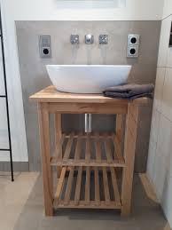 Bekvam Servierwagen Als Waschtisch Oberkante Waschbecken 90cm Aufsatzwaschbecken Laufen Pro B Oval Waschtisch Holzw Waschtisch Waschbecken Holzwaschtisch