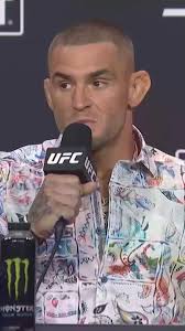 This fight isn't going the distance." Dustin Poirier see his fight