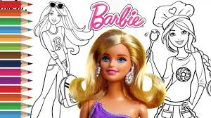 Melatih saraf motorik anak dengan mewarnai gambar barbie adalah hal yang sangat mengembirakan buat sang anak. Mewarnai Barbie Dream House Coloring Barbie Doll Barbie Dream House Coloring Page Youtube